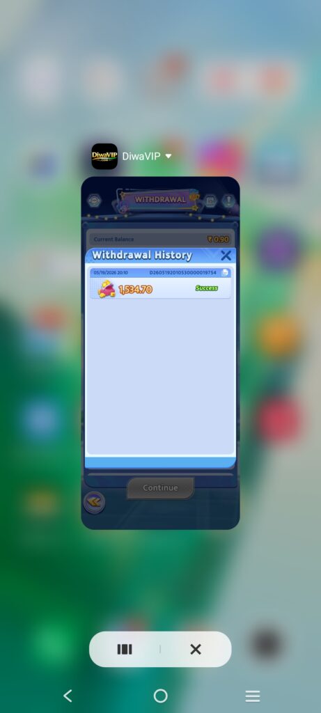 Diwa Vip Yono Withdrawal Proof 